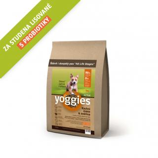 Yoggies Granule Yoggies  Active Kachna+zvěřina 1,2kg