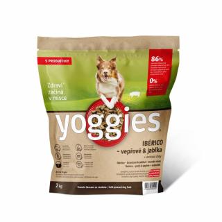 Yoggies - Ibérico vepřové maso s jablky a probiotiky 2 kg
