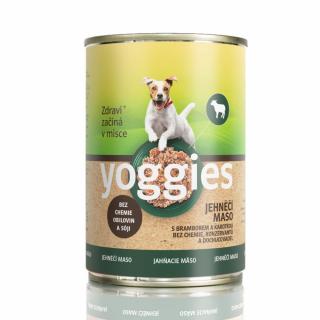 Yoggies jehněčí konzerva pro psy s karotkou a bramborem 400g