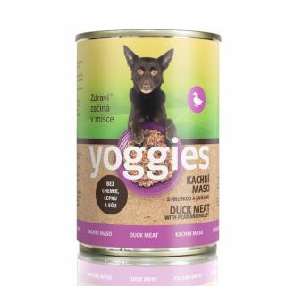 Yoggies - Kachní maso s hruškou a jáhlami 400g