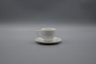 LEA, Šálek s podšálkem kávový 150 ml, bílá, Thun