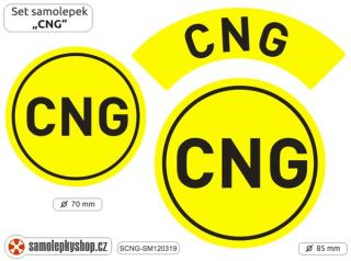 CNG - set 3  samolepky (CNG - set 3  samolepky)