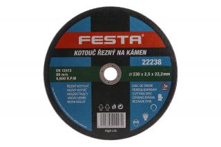 Kotouč řezný FESTA na kámen 230x2. 5x22. 2mm