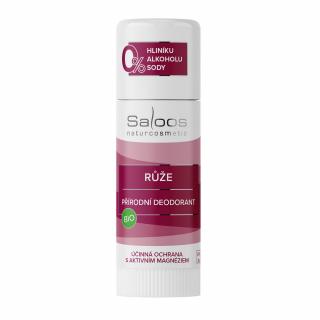 Bio přírodní deodorant Růže 60 ml (Čistota a svěžest s vůní vzácné bio damascénské růže podporující ženskost)