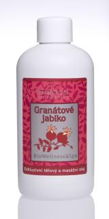 Granátové jablko - Bio wellness -  250ml exkluzivní tělový a masážní olej