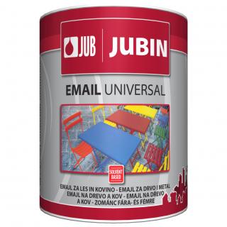 Barva JUB Jubin email universal bílá 0,75 l (Krycí barva)
