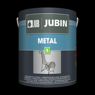 Barva JUB Jubin metal 0,65 l bílá (Barva na kov)