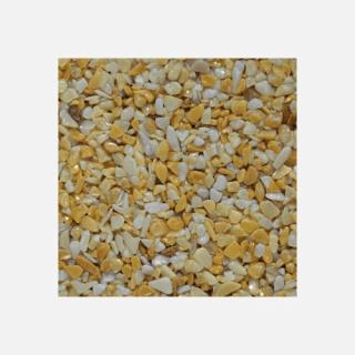 Kamenný koberec Den Braven, 25 kg, mramorové kameny 3 - 6 mm žluté (Kamenný koberec PerfectStone, žlutý)