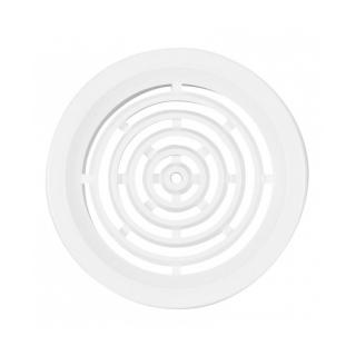 Mřížka větrací HACO průměr 50 mm kruhová bílá (balení 4 ks) (Větrací mřížka)