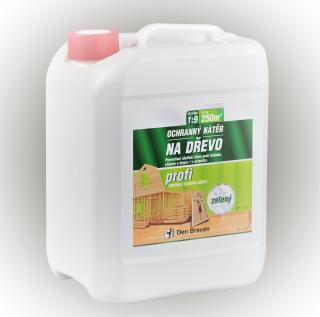 Nátěr ochranný na dřevo Den Braven PROFI 5 kg (Impregnace proti houbám, hmyzu)