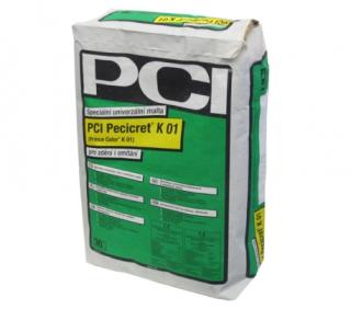 Omítka jádrová a zdicí PCI Pecicret K 01 30 kg (PCI Pecicret K 01 vápenocementová)