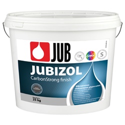 Omítka siloxanizovaná JUBIZOL CarbonStrong finish S 1,5 mm 25 kg bílá (JUB CarbonStrong S)