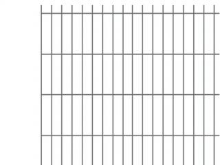Panel plotový 2D výška 103 cm, délka 250 cm, zinkovaný (Žárově zinkovaný rovný plotový panel)