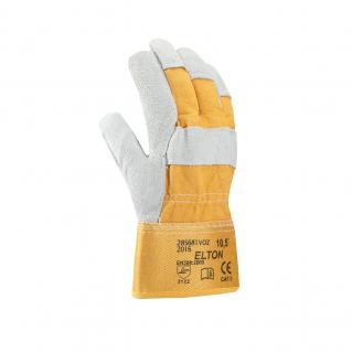 Pracovní rukavice ARDON žluto-šedé (Kožené pracovní rukavice ARDON)