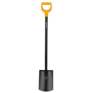 Rýč FISKARS Solid rovný (pro zarovnávání trávníků, sekání kořenů)