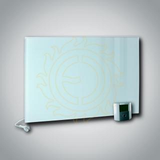 Sálavý panel GR+ 300 White (Skleněný sálavý panel)