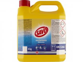 SAVO dezinfekce original 4 kg  (voda a povrchy)