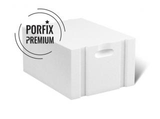 Tvárnice PORFIX PREMIUM 375x250x500 mm P2-400 PDK (Tvárnice pro obvodové zdivo)