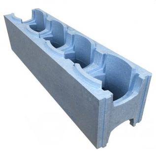 Tvarovka ISOSTONE PS 40 100x25x25 cm modrá (Bazénová polystyrenová tvarovka)