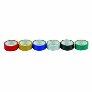 Páska PVC 19x0,13mm x 3m 6ks barevné (Páska PVC)