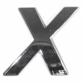 PLASTIC - samolepící znak X