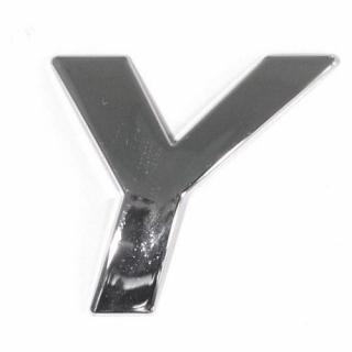 PLASTIC - samolepící znak Y