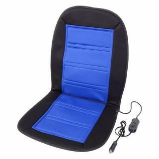 Potah sedadla vyhřívaný - LADDER, 12V, modrý (Vyhřívaný potah sedačky)