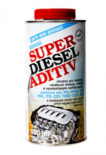 Super Diesel Aditiv VIF, zimní, 500ml (Super Diesel Aditiv VIF, 500ml)