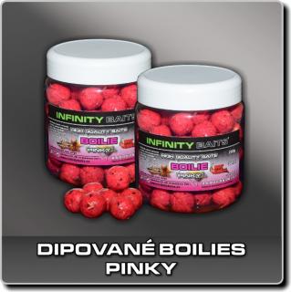 Dipované boilies - Pinky (INFINITY BAITS)