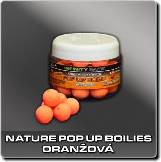 Nature Pop Up boilies - fluoro oranžová 14 mm (INFINITY BAITS)