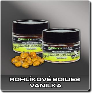 Rohlíkové boilies - Vanilka (INFINITY BAITS)