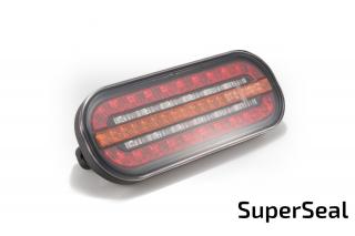 Svítilna Fristom FT-320 sdružená LED 12-36V, L/P-BL/BR/KO, dynamický blinkr, baj