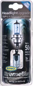 Žárovky Xtreme Blue H1 +50% více světla (12V 55W)