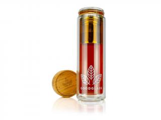 GoodGlass Thermo 450ml skleněná láhev na pití