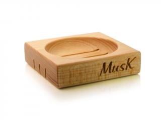 MusK dřevěná mýdlenka na šampon