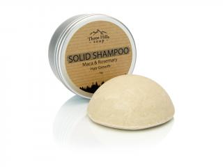 Three Hills Soap přírodní pevný šampon Maca peruánská s rozmarýnem 70g