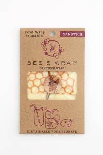 Voskovaný ubrousek Bee's wrap Sandwich