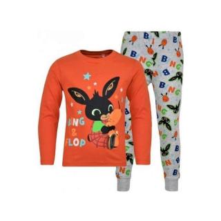 E plus M Pyžamo Králíček Bing, oranžová, šedá, vel. 98
