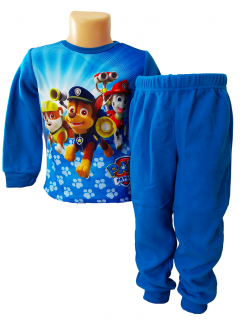 Pyžamo TLAPKOVÁ PATROLA (Chlapecké pyžamo PAW PATROL - modrá)