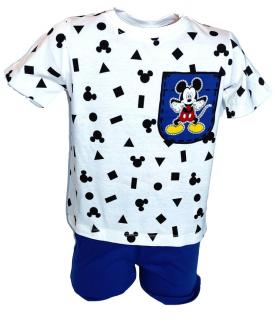 Sun city chlapecké pyžamo MICKEY MOUSE, bavlna, modro bílé, vel. 98