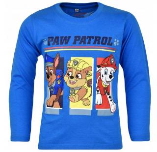 Tričko TLAPKOVÁ PATROLA (Chlapecké tričko PAW PATROL - dlouhý rukáv)