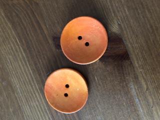 Knoflíky mramorované oranžové 30 mm (Knoflíky mramorované oranžové 30 mm)