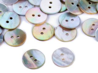 Knoflíky perleťové kulaté 15 mm (Knoflíky perleťové kulaté 15 mm)
