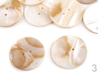 Knoflíky perleťové kulaté 35 mm (Knoflíky perleťové kulaté 35 mm)