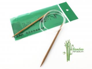 Pletací  jehlice bambusové kruhové č. 2,5 mm (Pletací  jehlice bambusové kruhové č. 2,5 mm)