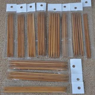 Pletací jehlice - ponožkové bambusové malé č. 2  mm (Pletací jehlice - ponožkové bambusové malé č. 2 mm)