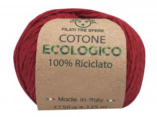 Příze Cotone ecologico červená (Příze Cotone ecologico červená)