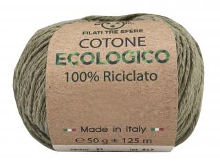 Příze Cotone ecologico slézově zelená (Příze Cotone ecologico slézově zelená)