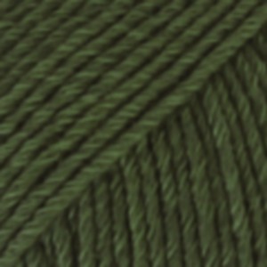 Příze Drops Cotton merino tmavá zelená (Příze Drops Cotton merino tmavá zelená)