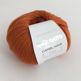 Příze Lana Gatto Camel Hair oranžová (Příze Lana Gatto Camel Hair oranžová)